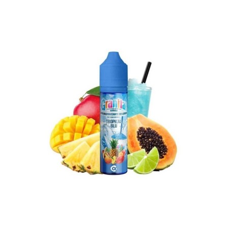 TROPICAL BLU - Granita Alfaliquid - 1 -  Un segreto ben custodito per questo delizioso mix di dolcissimi frutti tropicali, che v