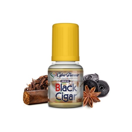 BLACK CIGAR Cyberflavour - 1 -  Aroma concentrato 10ml di casa Cyber Flavour, aroma da miscelare con base neutra con o senza nic