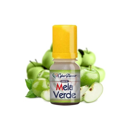 MELA VERDE Cyberflavour - 1 -  Aroma concentrato 10ml, una succosa mela verde 