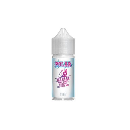 ICE BEAR Aroma 25ml TNT Vape - 1 -  Ice Bear, un liquido fruttato e mentolato a base di un mix di uva fragola, frutti rossi e me