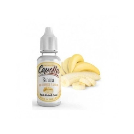 BANANA Capella Capella Flavors - 1 -  Aroma Capella Banana: Una banana pura, dolce e che non stanca mai! Scopri la linea Capella