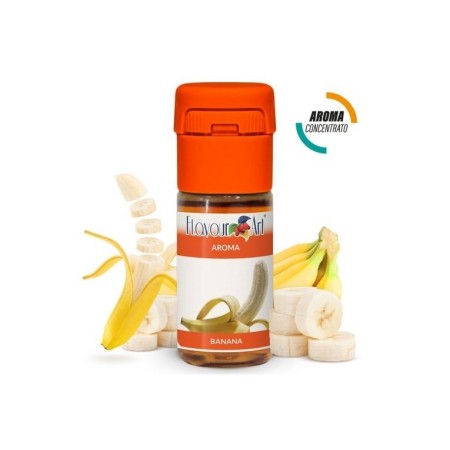 BANANA Flavourart Flavourart - 1 -  Aroma concentrato 10ml,una dolce banana 