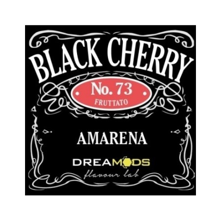 BLACK CHERRY NO.73 Dreamods - 1 -  Black Cherry No.73 Aroma Concentrato 10 mlAroma concentrato di Amarena in flacone di vetro da