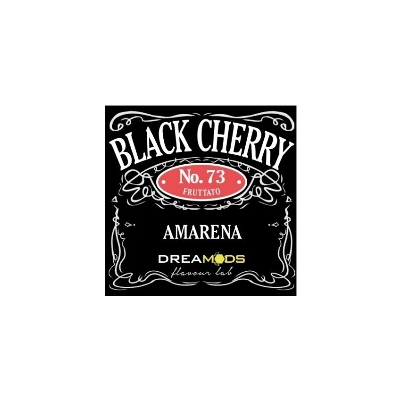 BLACK CHERRY NO.73 Dreamods - 1 -  Black Cherry No.73 Aroma Concentrato 10 mlAroma concentrato di Amarena in flacone di vetro da