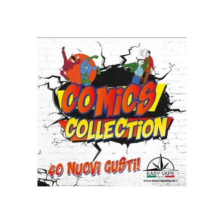 DEMO (COMIC COLLECTION) N. 40 Easy Vape - 2 -  Aroma concentrato 10ml della nuova linea Comics Collection di casa Easy Vape, aro