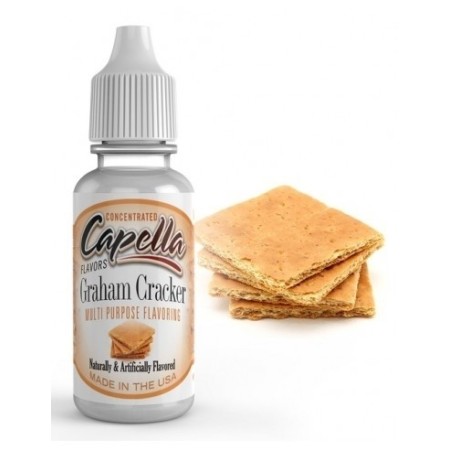 GRAHAM CRACKER Capella Flavors - 1 -  Il più soffice dei Graham Cracker che potrete mai provare! Scopri questo cracker della Cap