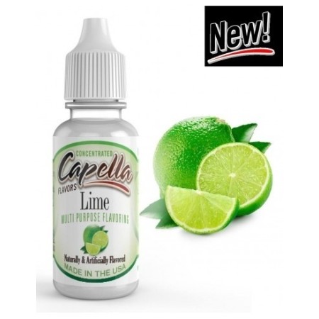 LIME Capella Flavors - 1 -  Aroma concentrato al Lime di Capella Flavors. 13ml.Con oltre 150 gusti tra cui scegliere, solo Capel