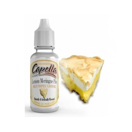 LEMON MERINGUE PIE Capella Flavors - 1 -  Una dolcissima torta con meringa e limone, ideale per allietare il palato tra una svap