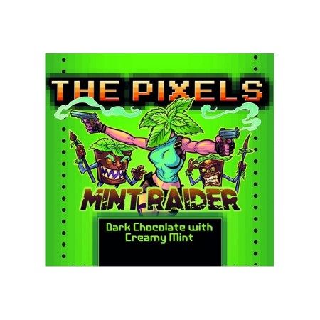 MINT RAIDER Pixels Flavour - 1 -  Cioccolato e crema di menta! 