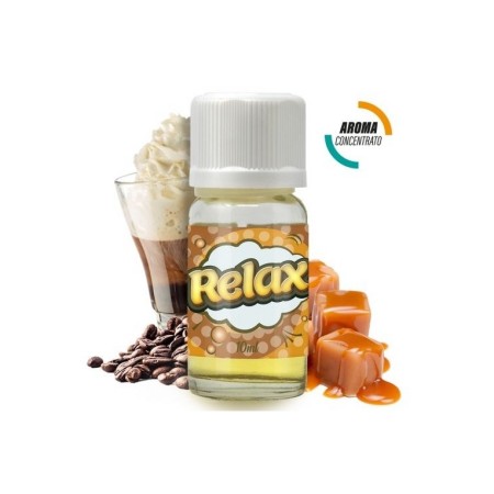 RELAX Super Flavour Super Flavor - 1 -  Aroma concentrato 10ml, cappuccino e caramello! 