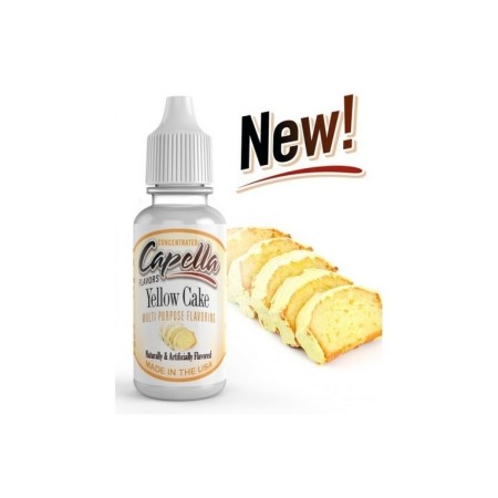 YELLOW CAKE Capella Capella Flavors - 1 -  Aroma Capella Yellow Cake:La classica torta glassata al limone! 