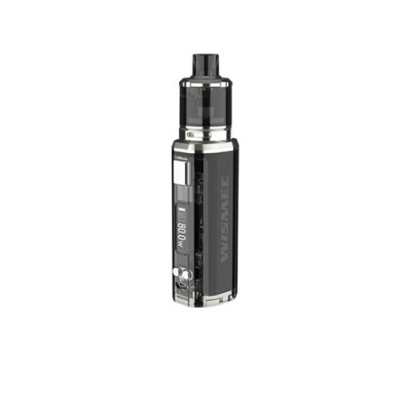 SINUOUS V80 KIT Wismec - 2 -  Singola 18650 (non inclusa), schermo OLED, max 80W di erogazione, incluso Amor NSE da guancia che 