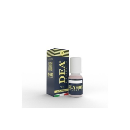 DIPLOMATIC Dea - 1 -  Liquido pronto formato 10ml di casa DEA Flavor per sigarette elettroniche, disponibili con più gradazioni 